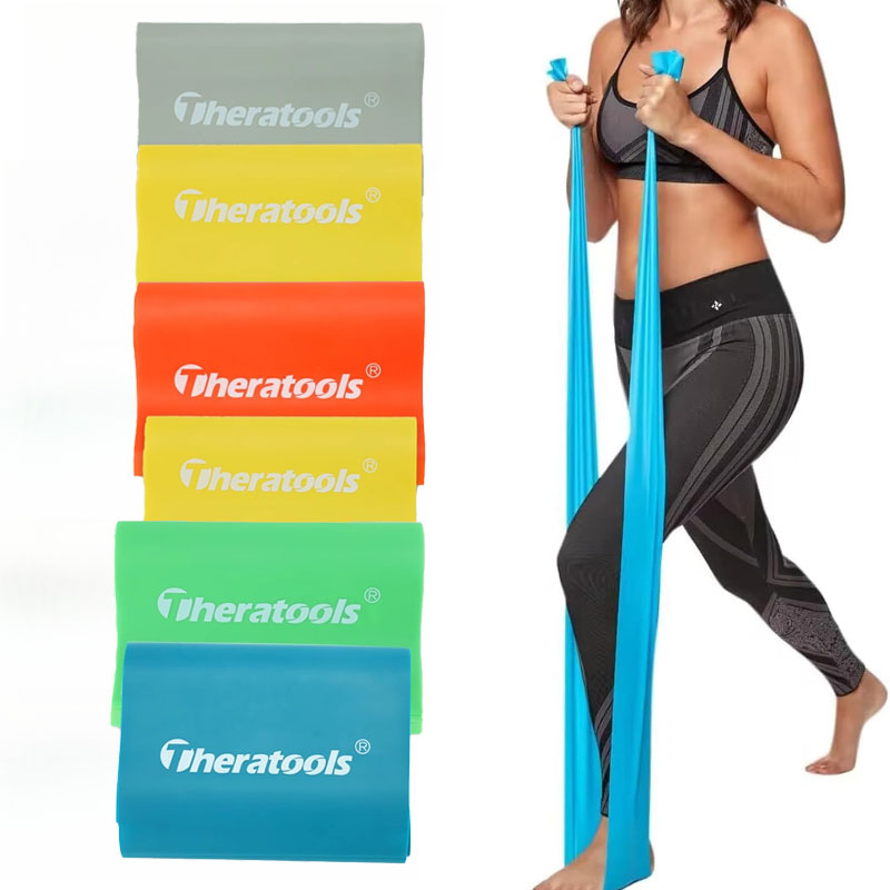 Pilates Yoga Body - Resistance Bands Exercise Elastic Band Fitness