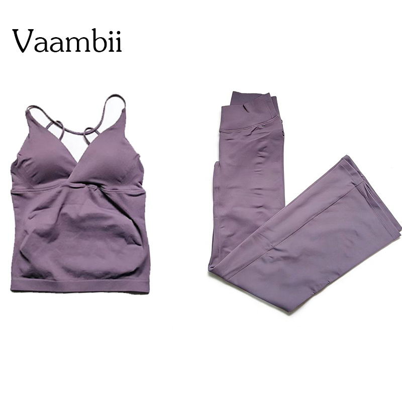 Pilates Yoga Wrap Top - Vision Twist Front Longline Top+Flares Sports