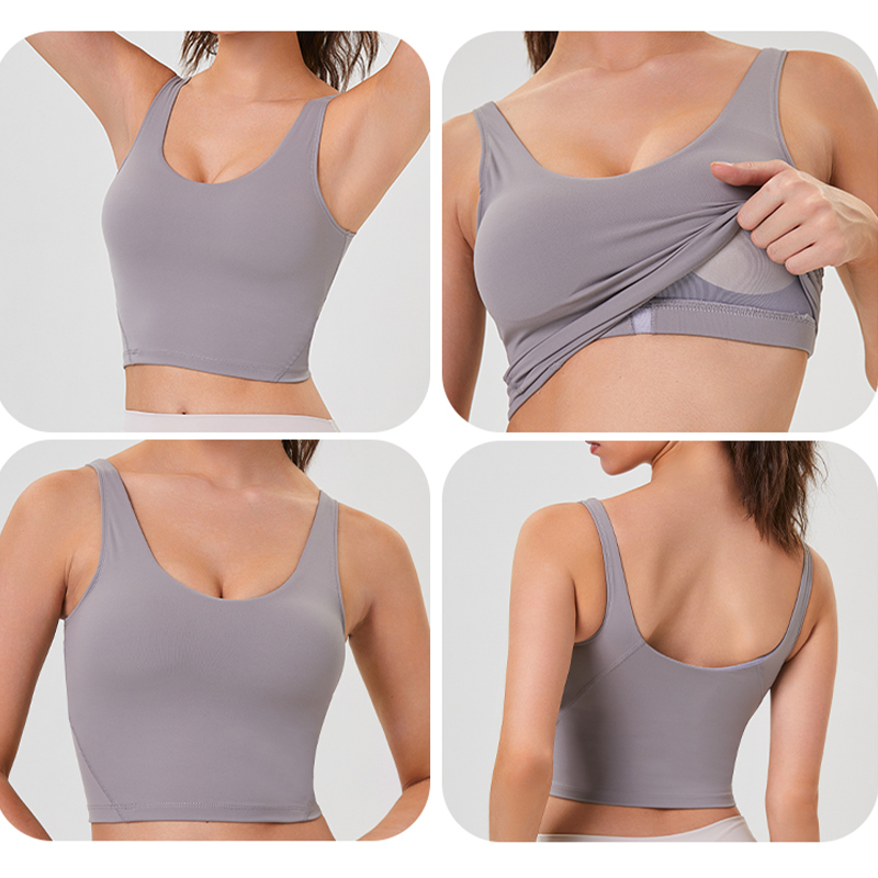 Pilates Yoga Wear - Women Yoga Vest Workout Pilates Activewear