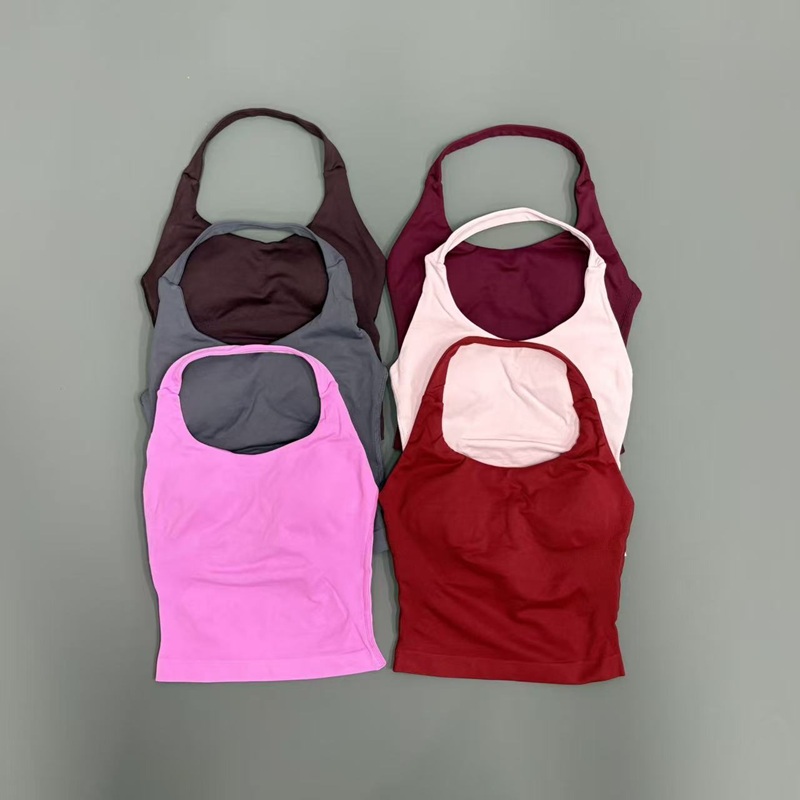 Pilates Yoga Wear - Gym Tank Top Women Open Back