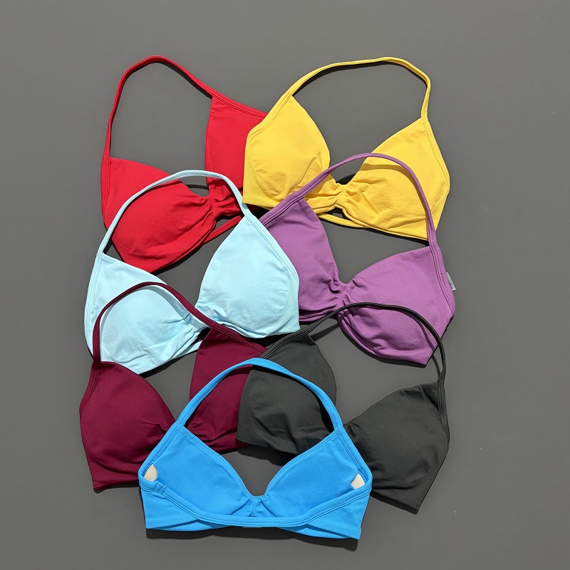 Sports Strappy Bra Yoga Underw - Pilates Yoga Wear ulasan dan harga