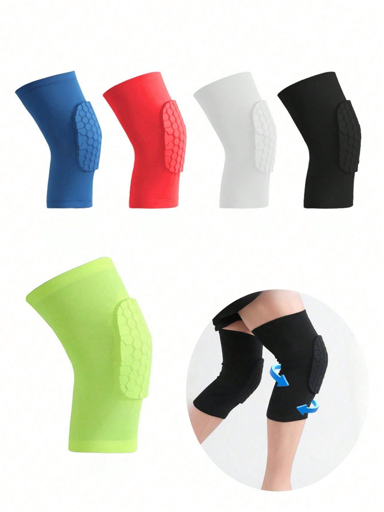 Sports Short Honeycomb Knee Pa - Pilates Yoga Knee Pads ulasan dan harga