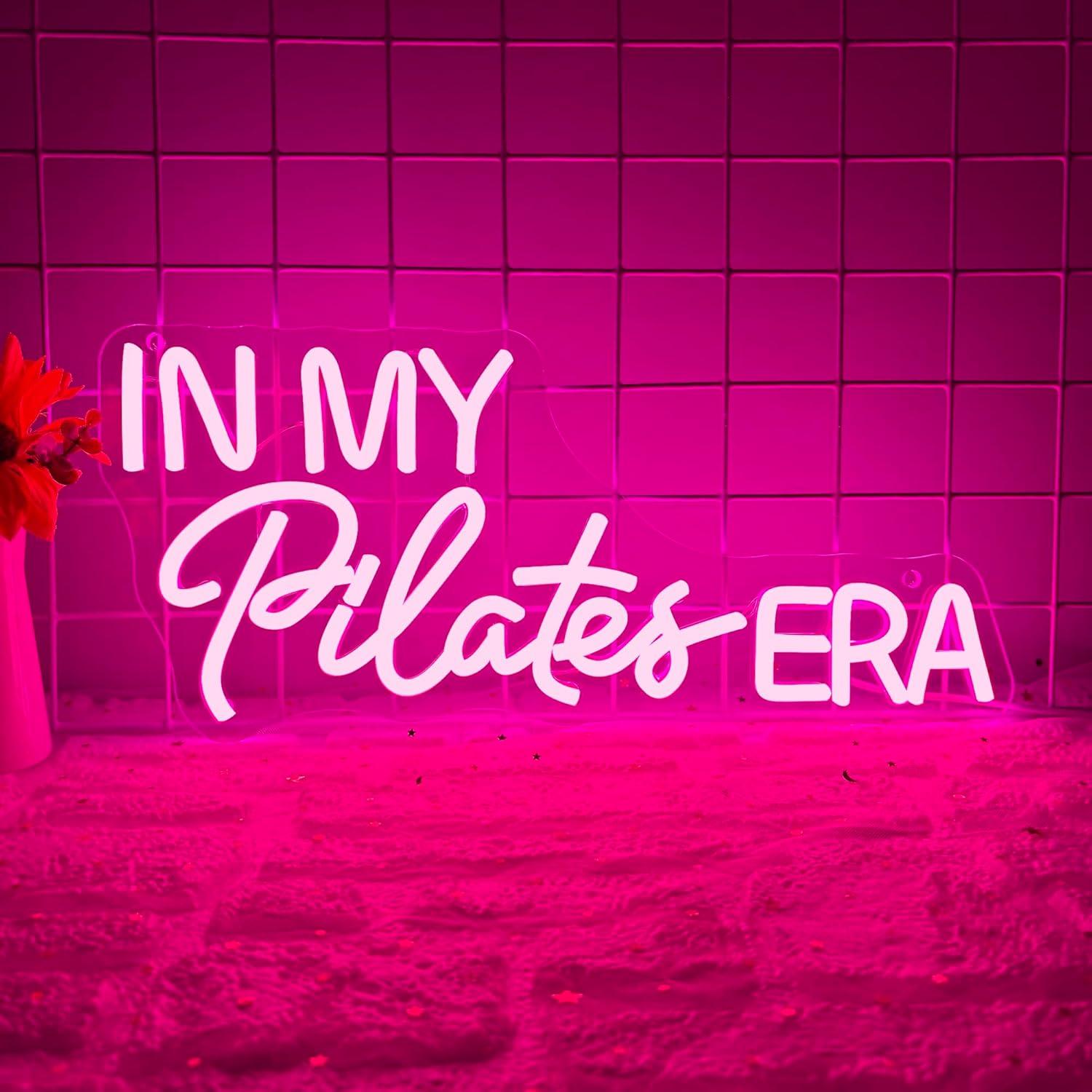 In My Pilates Era Neon Sign Di - Pilates Yoga Room ulasan dan harga