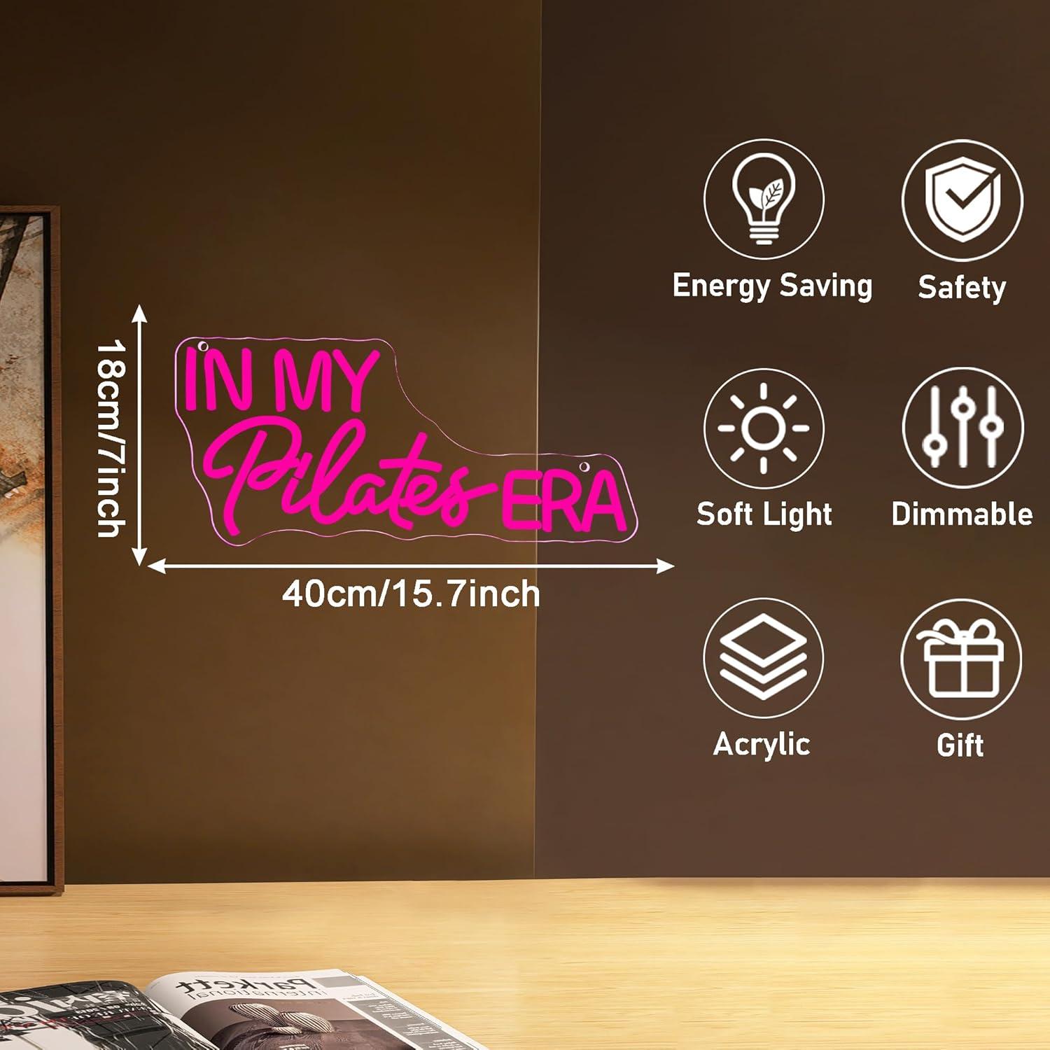 In My Pilates Era Neon Sign Di - Pilates Yoga Room ulasan dan harga