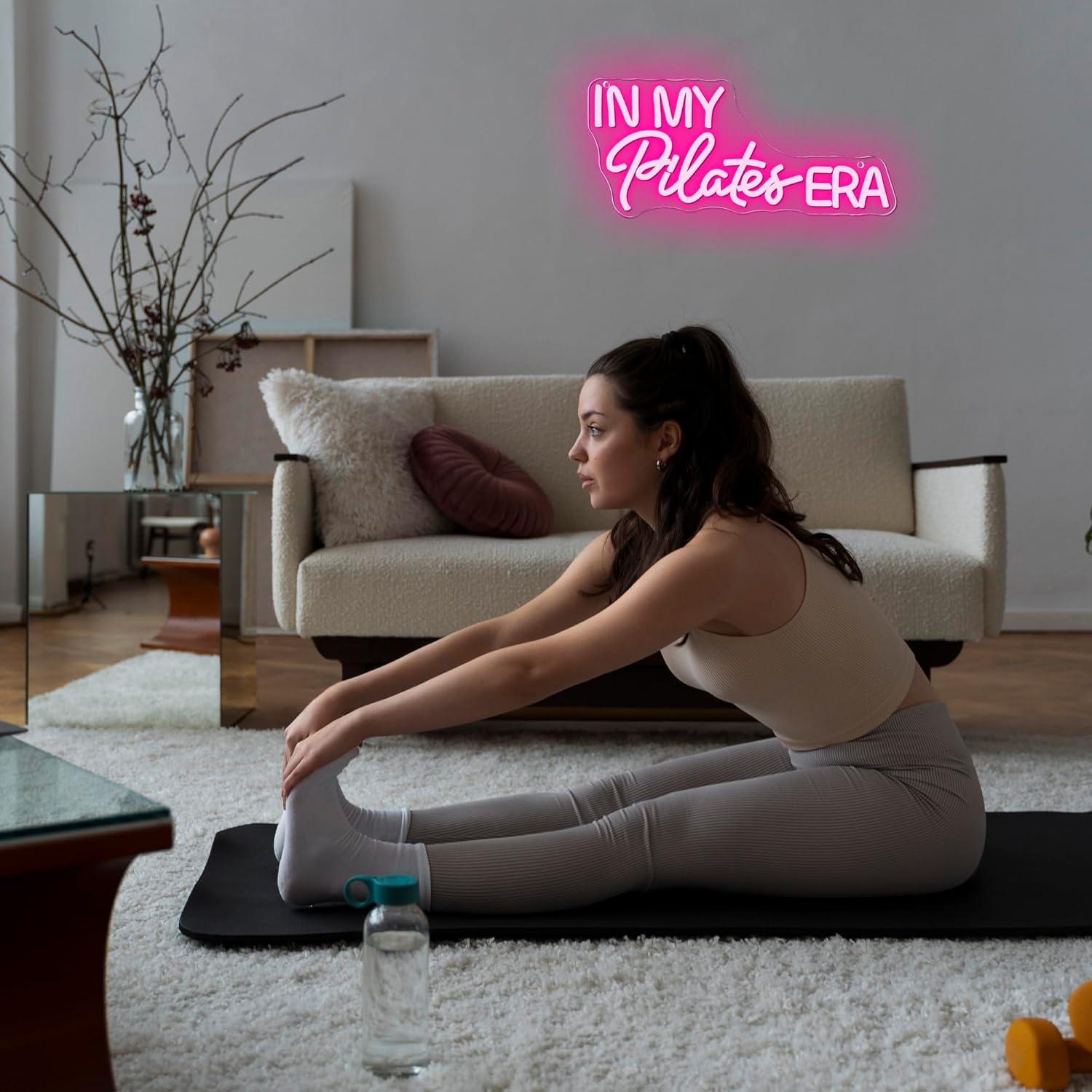 In My Pilates Era Neon Sign Di - Pilates Yoga Room ulasan dan harga