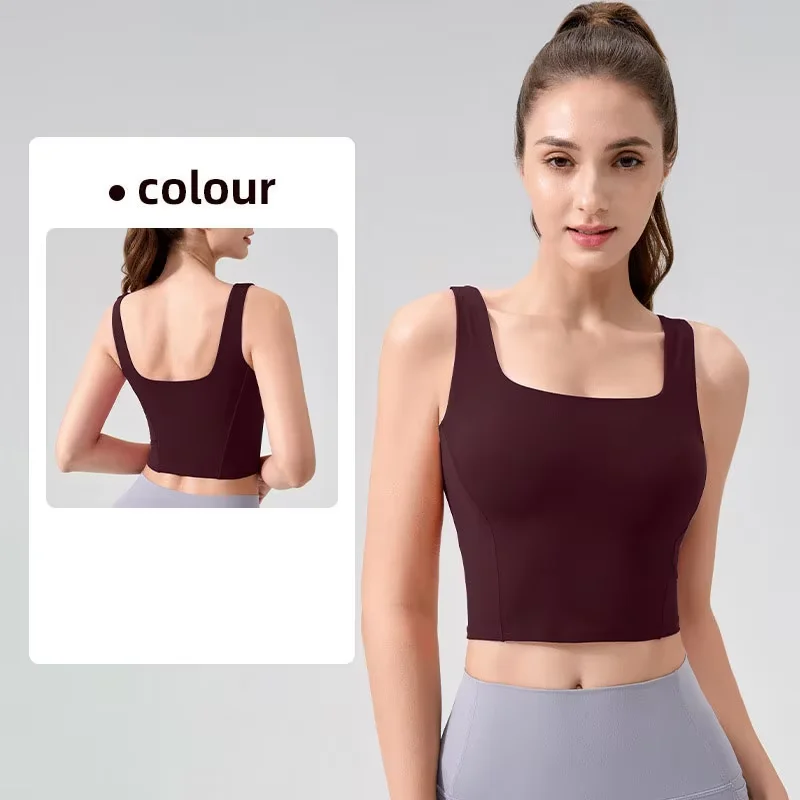 Women's Sports Yoga Vest Squar - Pilates Yoga One ulasan dan harga