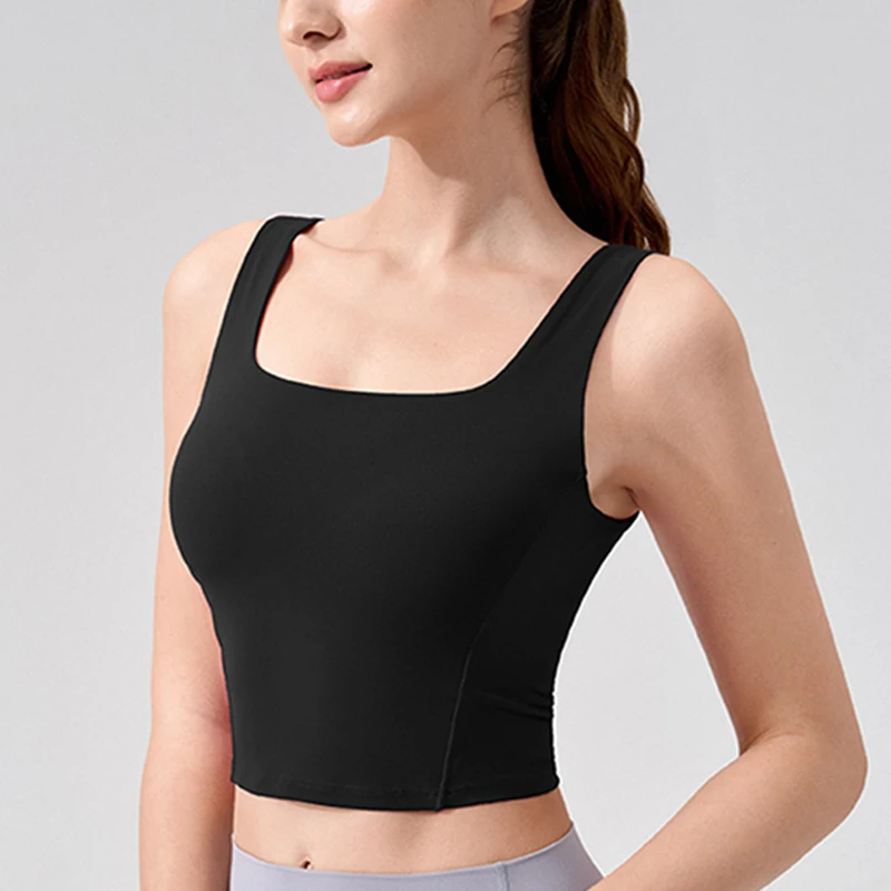 Women's Sports Yoga Vest Squar - Pilates Yoga One ulasan dan harga