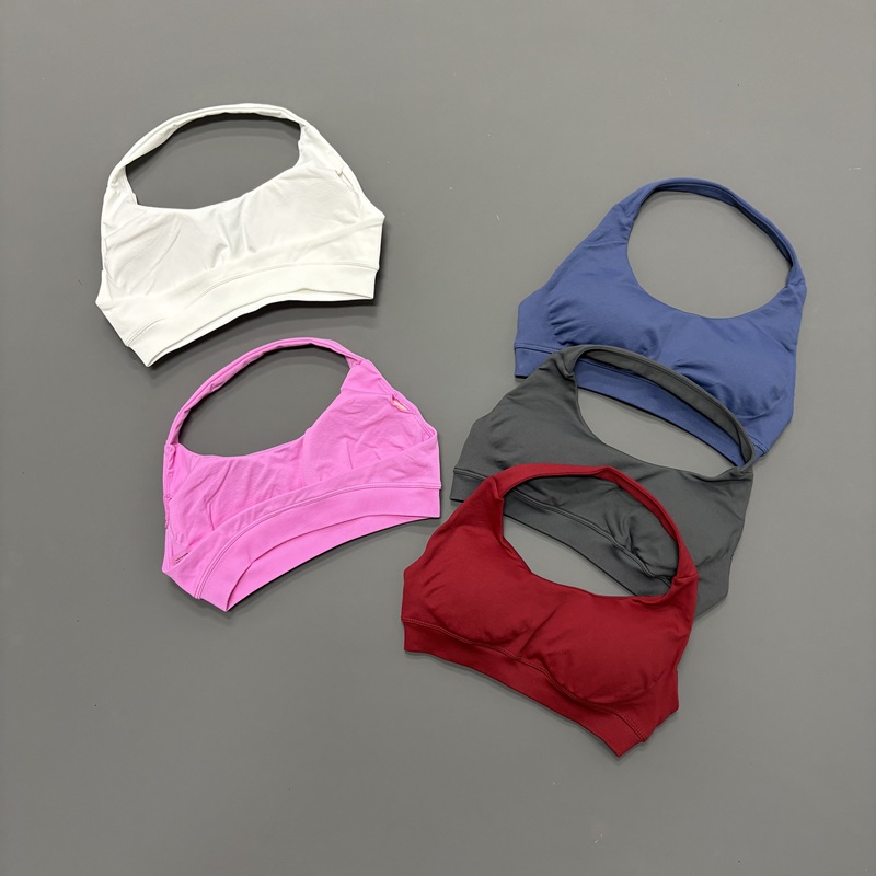 HISTELLO Seamless Halter Neck  - Pilates Yoga Wrap Top ulasan dan harga