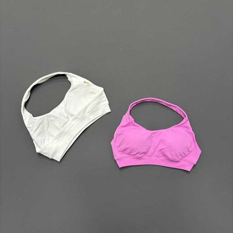 HISTELLO Seamless Halter Neck  - Pilates Yoga Wrap Top ulasan dan harga
