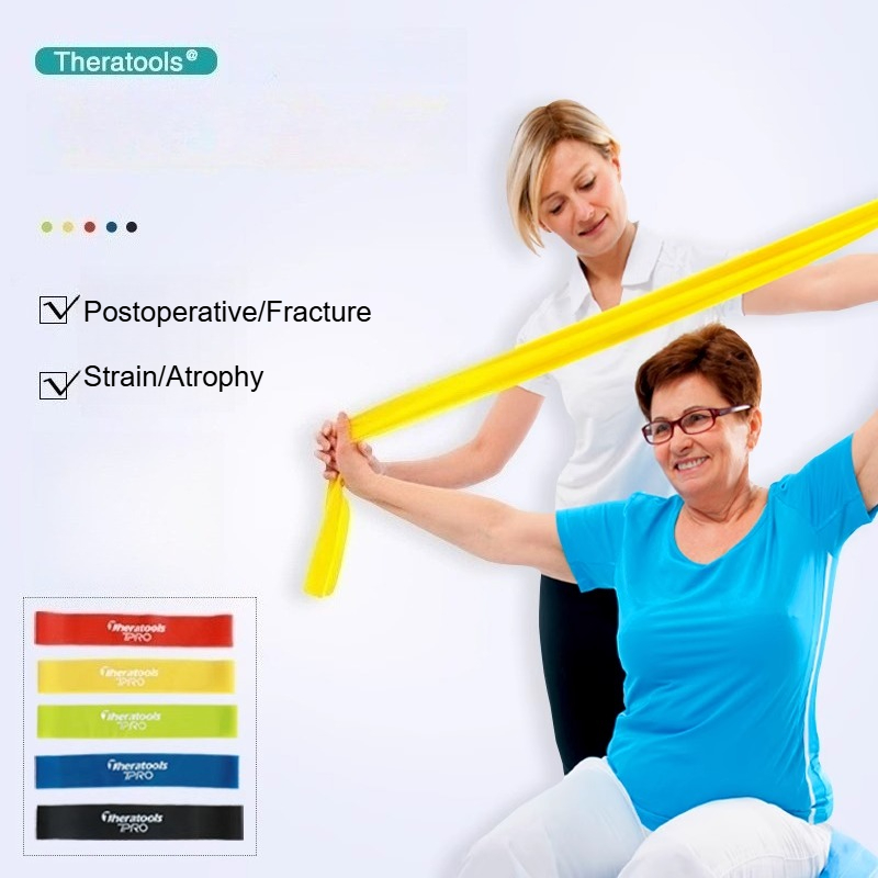 Resistance Bands Exercise Elas - Pilates Yoga Body ulasan dan harga
