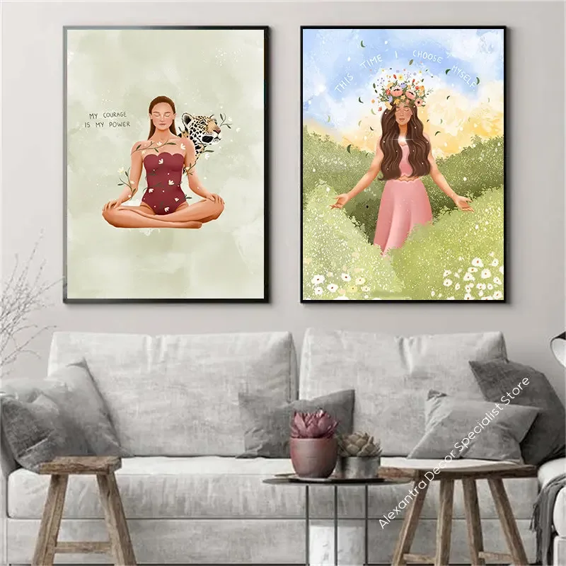 Boho Pilates Exercise Woman Yo - Pilates Yoga Room ulasan dan harga
