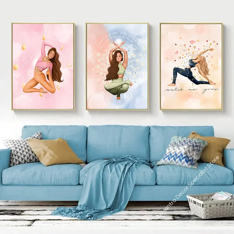 Boho Pilates Exercise Woman Yo - Pilates Yoga Room ulasan dan harga