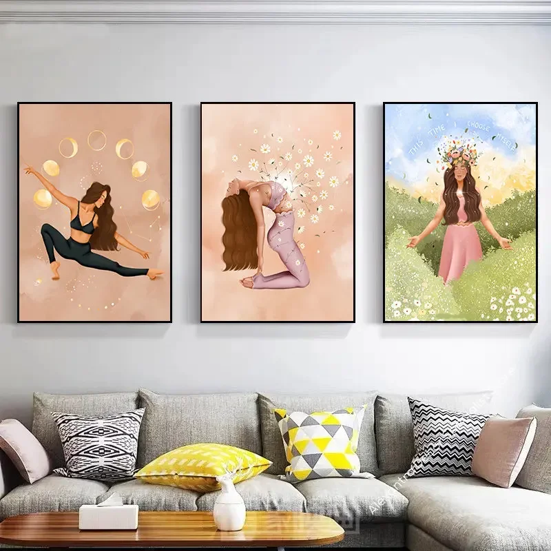 Boho Pilates Exercise Woman Yo - Pilates Yoga Room ulasan dan harga