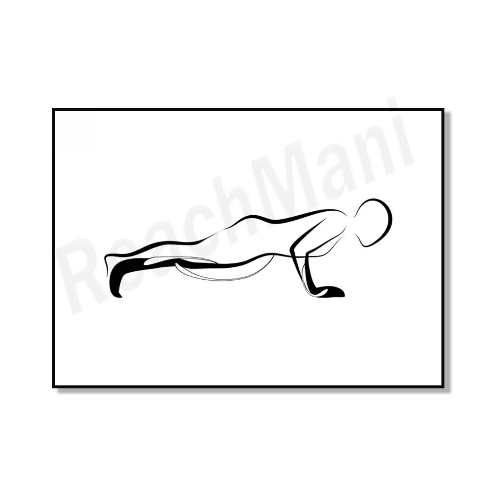 Pilates posters, Pilates push- - Pilates Yoga Room ulasan dan harga