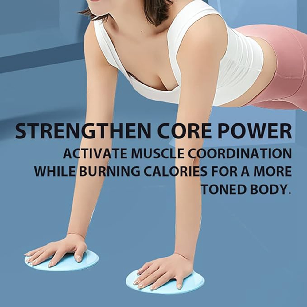 Pair Of Fitness Core Sliding D - Pilates Yoga Body ulasan dan harga