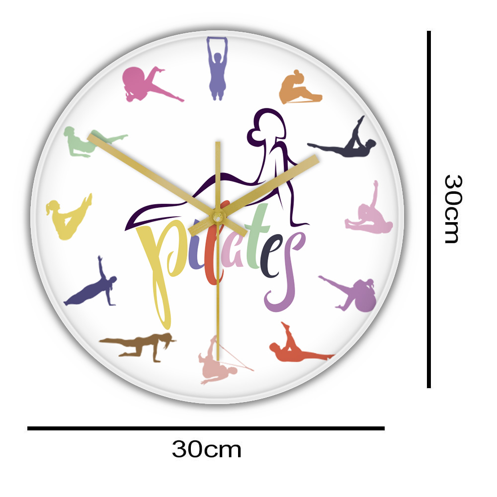 Pilates Pose Colorful Print Wa - Pilates Yoga Room ulasan dan harga