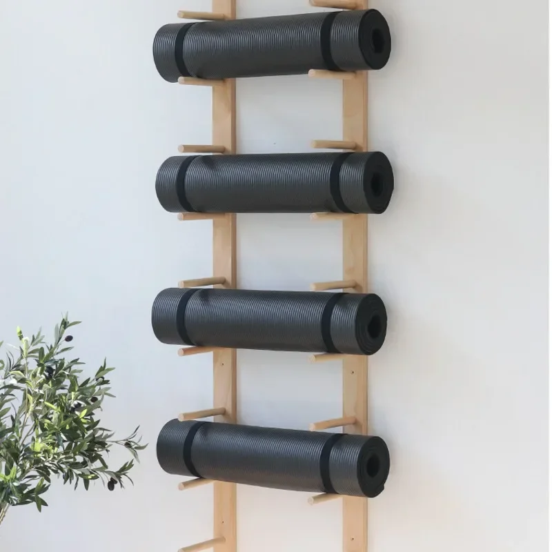Solid Wood Yoga Mat Storage Or - Pilates Yoga Room ulasan dan harga