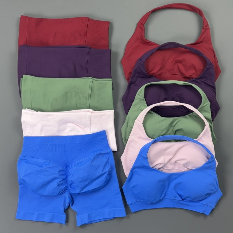 2 Pieces Histello Sports Set W - Pilates Yoga Wrap Top ulasan dan harga