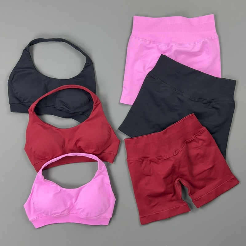 2 Pieces Histello Sports Set W - Pilates Yoga Wrap Top ulasan dan harga