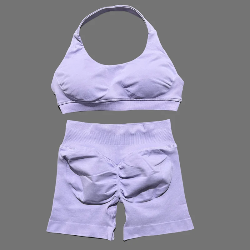 2 Pieces Histello Sports Set W - Pilates Yoga Wrap Top ulasan dan harga