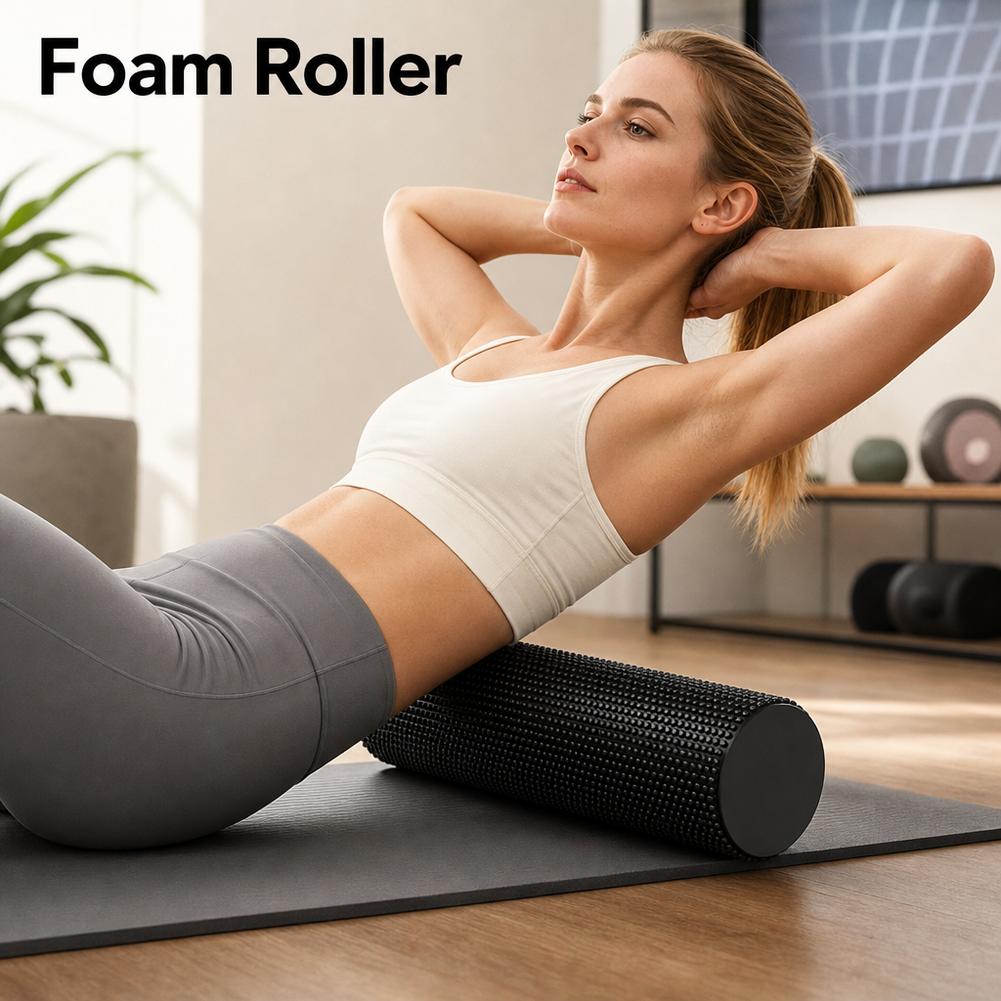 EVA Yoga Foam Roller High Dens - Pilates Yoga Body ulasan dan harga