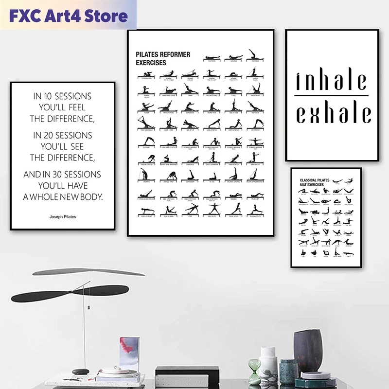Frameless Pilates Workout Char - Pilates Yoga Room ulasan dan harga