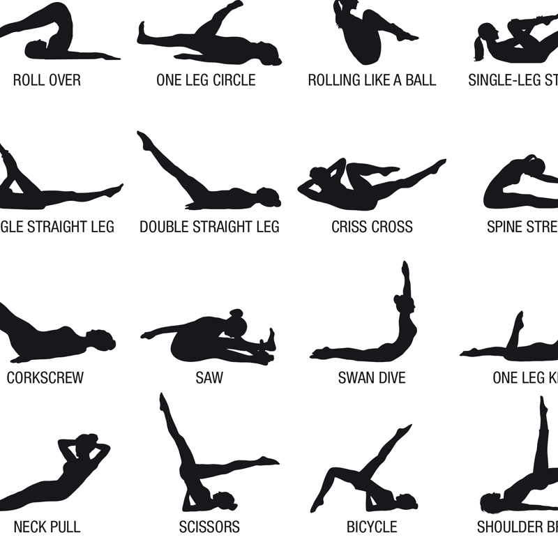 Frameless Pilates Workout Char - Pilates Yoga Room ulasan dan harga