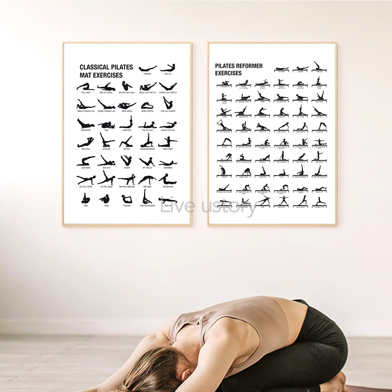 Frameless Pilates Workout Char - Pilates Yoga Room ulasan dan harga