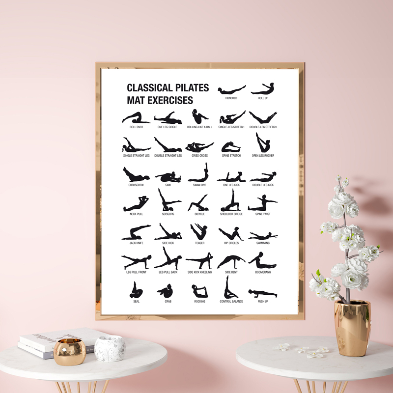 Frameless Pilates Workout Char - Pilates Yoga Room ulasan dan harga