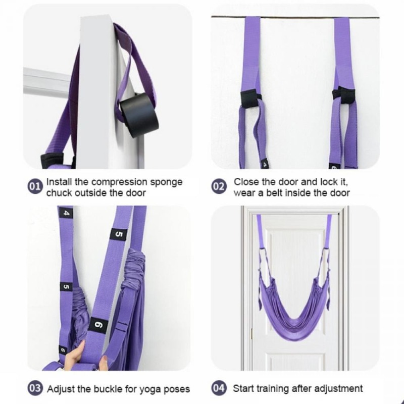 Adjustable Aerial Yoga Hammock - Pilates Yoga Body ulasan dan harga