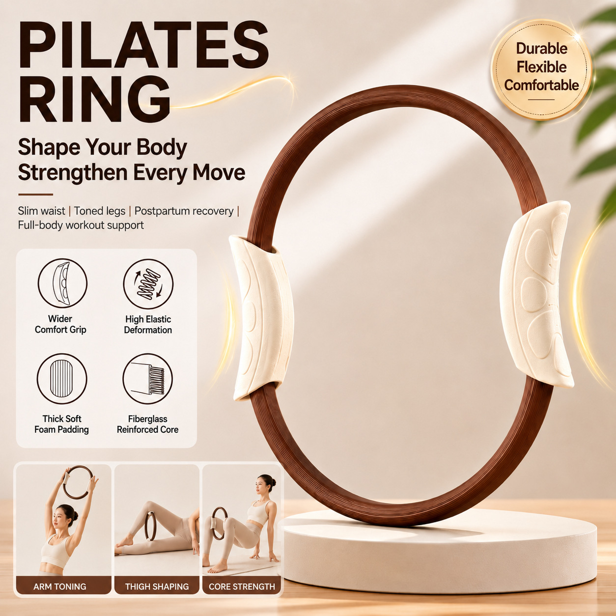 Pilates Ring, Yoga Ring, Pelvi - Pilates Yoga Body ulasan dan harga
