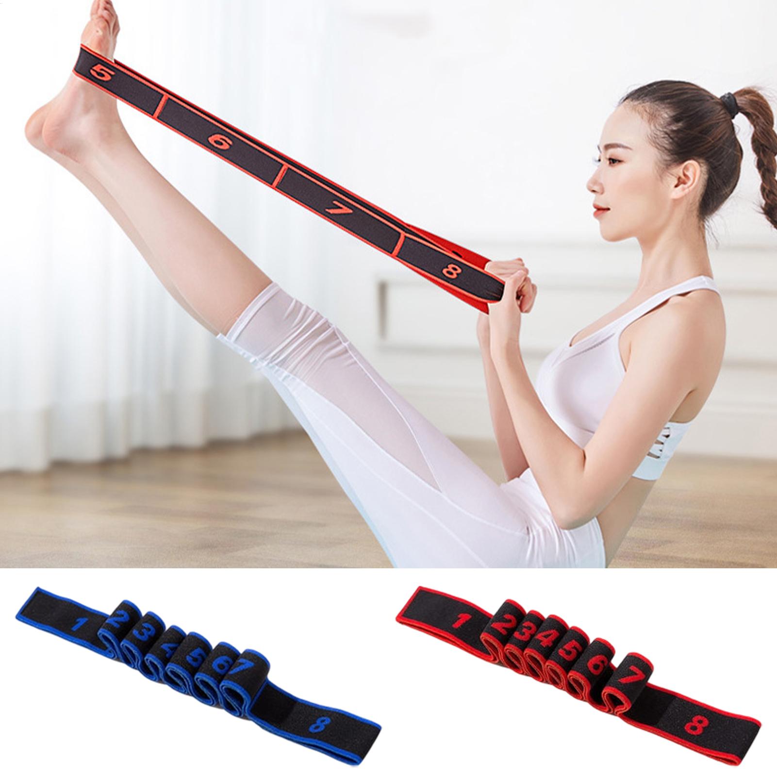 Elastic Yoga Stretching Strap  - Pilates Yoga Body ulasan dan harga