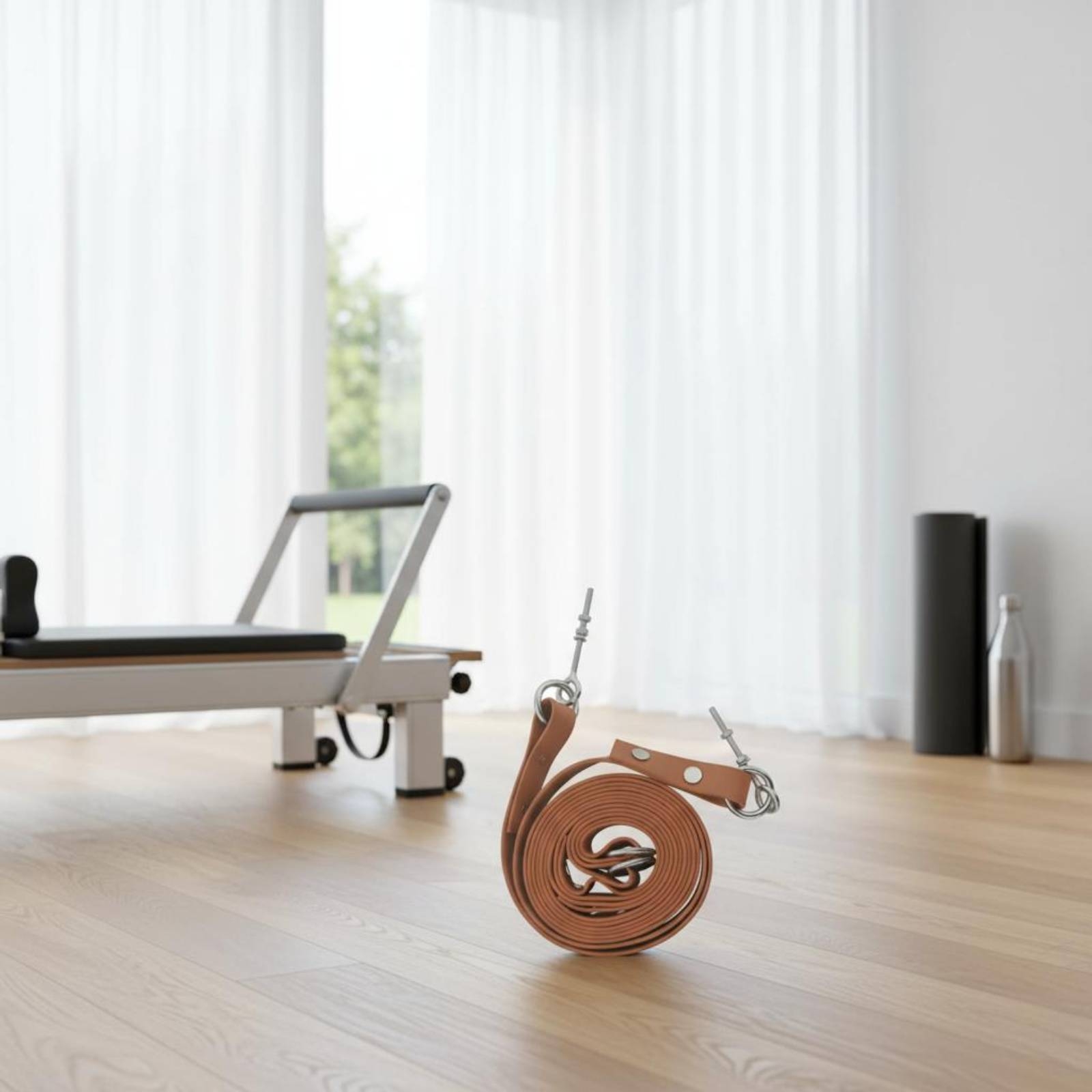 Reformer Double Loop Strap Adj - Pilates & Yoga Elastic Band ulasan dan harga