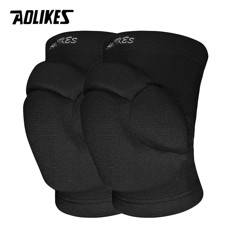 AOLIKES 1 Pair Sports Thickeni - Pilates Yoga Knee Pads ulasan dan harga