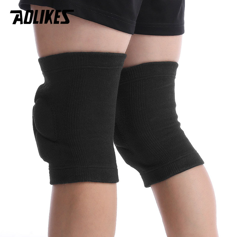 AOLIKES 1 Pair Sports Thickeni - Pilates Yoga Knee Pads ulasan dan harga