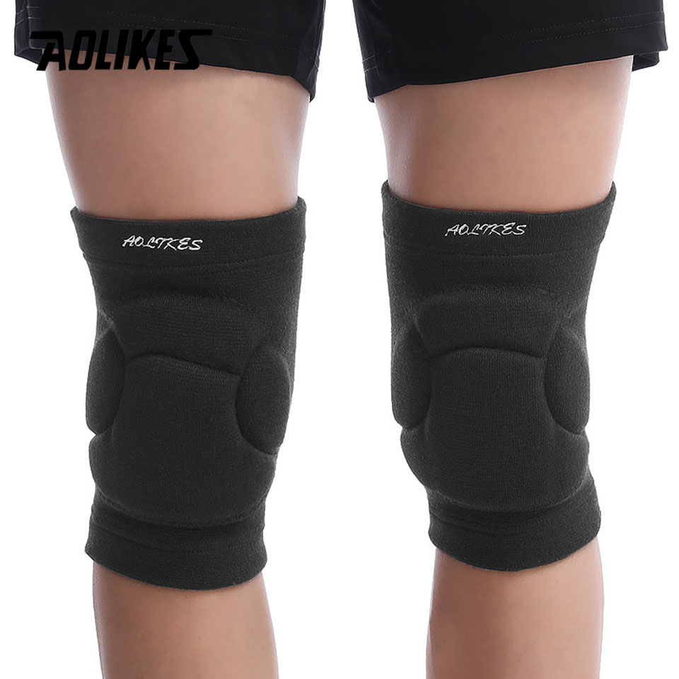 AOLIKES 1 Pair Sports Thickeni - Pilates Yoga Knee Pads ulasan dan harga