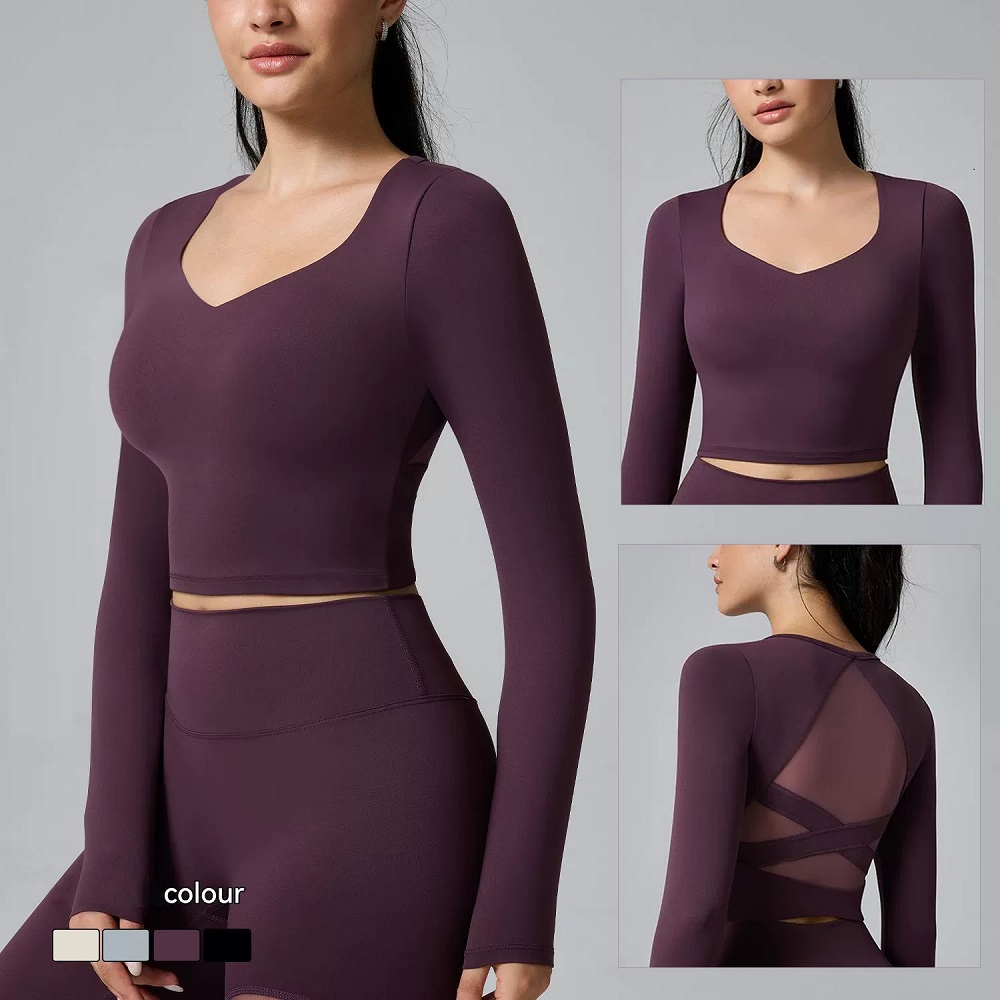 Cloud Hide White Yoga Shirts L - Pilates Yoga Wrap Top ulasan dan harga
