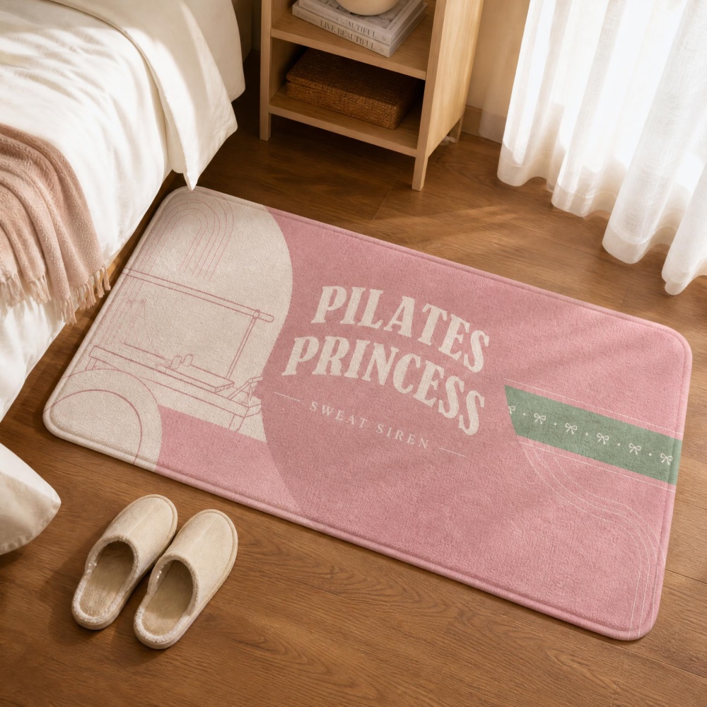 Soft Flannel Rectangular Floor - Pilates Yoga Room ulasan dan harga