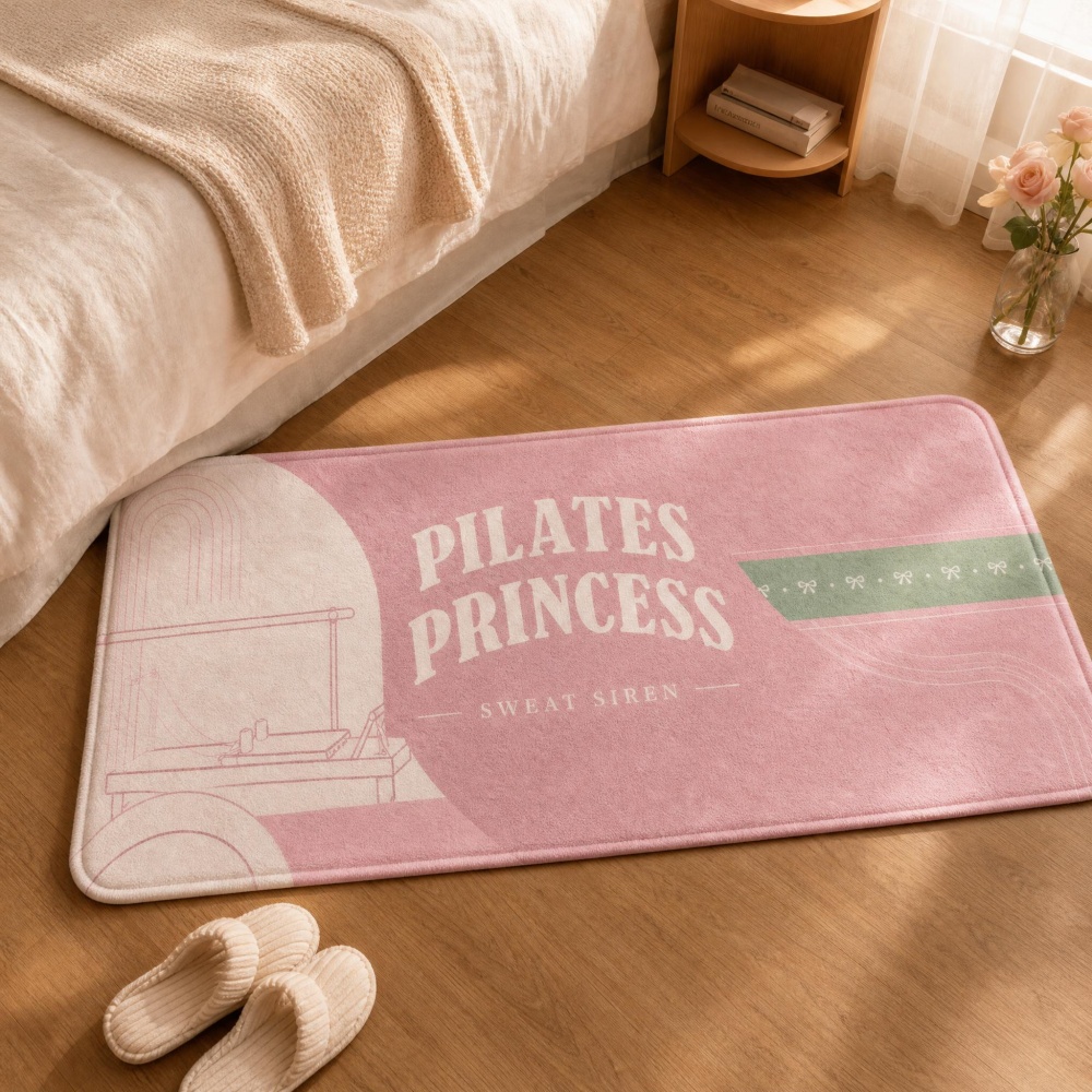 Soft Flannel Rectangular Floor - Pilates Yoga Room ulasan dan harga